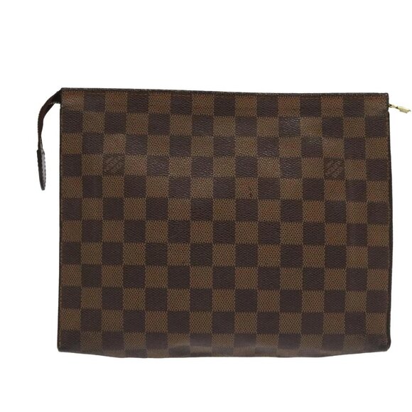 LOUIS VUITTON Damier Ebene Poche Toilette 26 Pouch - Picture 2 of 16